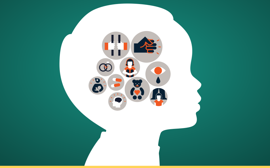 Holding the child’s hand in prevention and early intervention for children and families.